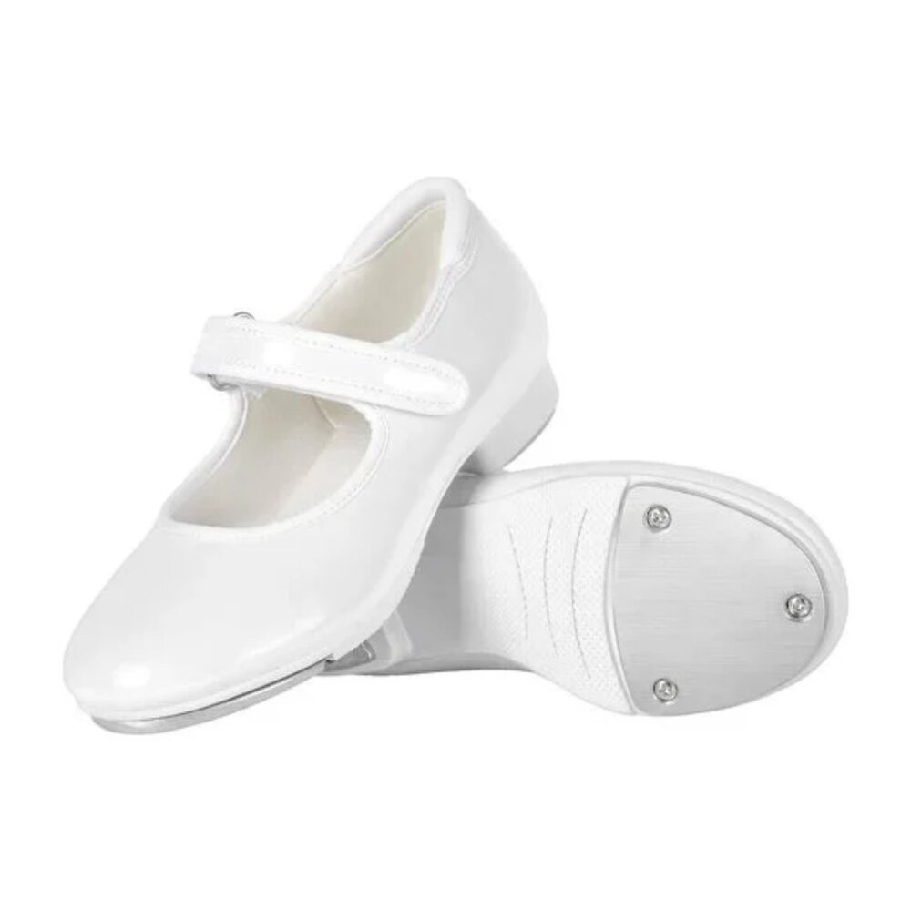 Easy Strap Tap Shoe Dance Flats for Girls and Boys (Toddler/Little Kid/Big Kid)